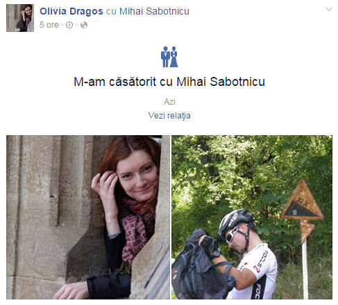 Olivia Dragos - Mihai Sabotnicu - casatorie - Rosia Montana